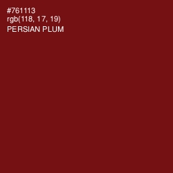 #761113 - Persian Plum Color Image